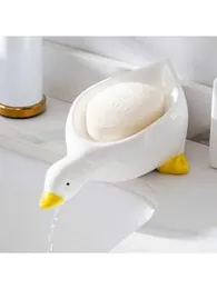 Duck-Themed Bathroom Soap Holder – Anti-Slip Soap Tray Adds Fun and Functionality