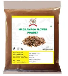 VS Products MagilamPoo Flower Powder, 200g, Spanish cherry Flower Powder, Mimusops Elengi, Maulsari Flower, Ilanji Flower Powder, (pack of 2 x 100g)