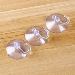 Strong Transparent Suction Cup Wall Hooks for Gloss Surface - Wall Hangers