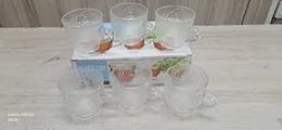 6PCS GLASS CUPS