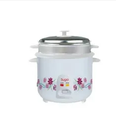 Suga SRC-7107 1L Rice Cooker – Automatic with Steamer, Measuring Cup & Spoon | 700g