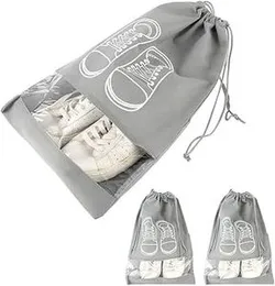 Shoe Bag for Storage Shoes for Men and Women Travel Essentials Shoe Cover and Shoe Bags Pouches Transparent Shoe Bag for Travel or Accessories