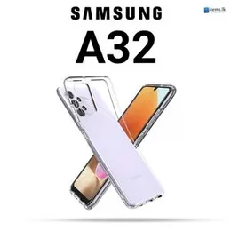 ThickBallon Clear Transparent Silicone Case back cover For Samsung A32 4G