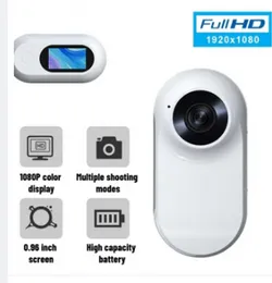 1080P Mini Pokcet Camera HD Screen Outdoor Action Camera Video Recorder Bike Sports DV Dash Cam for Car Bicycle Thumb Camcorder