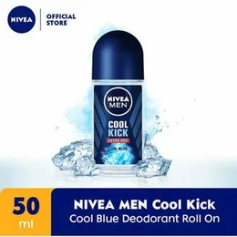 NIVEA MEN ROLL ON DEODARANT COOL KICK BLUE 50ML