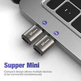 USB C To Type C Magnetic OTG Adapter PD 100W Fast Charging USBC Magnet Connector For MacBook Pro Samsung Huawei Xiaomi Laptop.