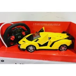 Super Racing Door Opening Rechargeable Full Function Remote Control Car Unique Luxury Design High Quality Sport Model With Colourful Light Function
