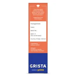 CRISTA Vietnamese Cassia Tubes | Pure Dalchini | Cinnamon Sticks | Farm Fresh | Zero added Colours, Fillers, Additives & Preservatives | High Oil Cont
