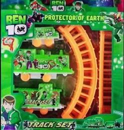Train Set Battery Operated Ben 10 Spider Man Electric Train Set Gifts For Kids