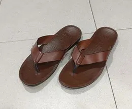 Men Pu Two Strap Slippers