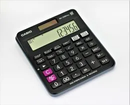 Casio MJ-100D Plus Desktop Calculator | 10-Digit, Dual Power, 300-Step Check & Correct