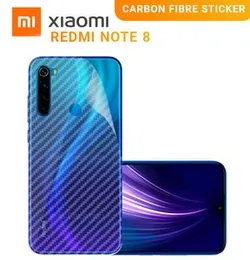 Carbon Fibre back sticker For Mi Redmi Note 8