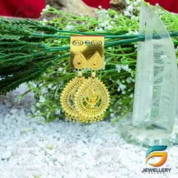 Gold Plated Earrings Gold Plated Gold Geometric Large Oval Dangle Earrings Metal Gold  Drop Earrings For Women For Women.