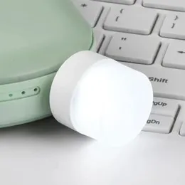 Mini USB LED Night Light – Compact Plug-in White Light Bulb for Bedroom, Bathroom, Nursery, Hallway, Car, and More