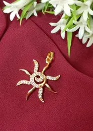 gold plated pendant for womens.