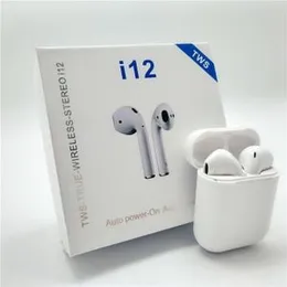 Ear buds i12 Bluetooth earphone headset tws wireless handfree phone accessories