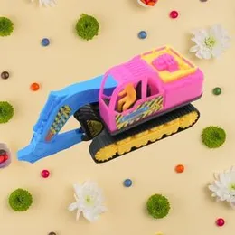 Bulldozer Bricks Technic Truck Building Blocks Toys For Children