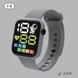 New LED Unisex multiple Strap Electronic Watch Fashion LED Square Multi-display Men and Women Sports Digital Watch Student ... Time, Days, Date includ