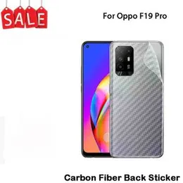 Carbon Fibre back sticker For Oppo F19 Pro