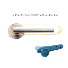 2Pcs Silicone Door Handle Protector Suction Cup Mute Door Handle Protector Anti-Collision Suction Cup Silicone Door Handle Glove