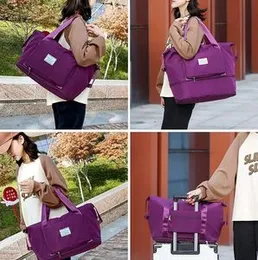 New Arrivals Folding Travel Bags Tote Handbag Large Capacity Waterproof Travel Duffle Bags Travel Bags Shoulder Bags