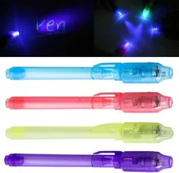 Invisible Ink Pen with UV Black Light Secret Pens Magic Disappearing Markers Kids Party Favors Classroom Gift Halloween