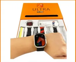 7 in 1 Smart Watch Ultra 49mm – 2.01 Inch Full Touch Screen Bluetooth Calling Smartwatch with 7 Interchangeable Straps, Fitness Tracker & Sports Mode