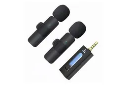 Dual Wireless Mic With Receiver 3.5mm