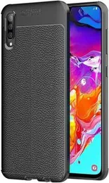 Samsung Galaxy A80 Luxury Leather texture Auto focus back cover For Samsung Galaxy A80