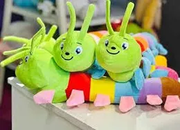 Caterpillar Soft Toys.