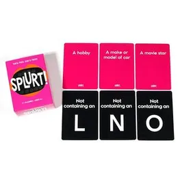 Splurt! The Fast-Paced Shout-It-Out Party Game - Think Fast, Say It First - Portable Party 100 Card Game
