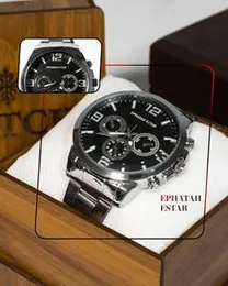 Ephatah Star Sliver Mens Watch (P07009)