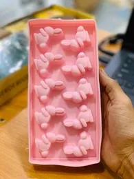 Silicone Ice Cube Tray With Silicone Lid