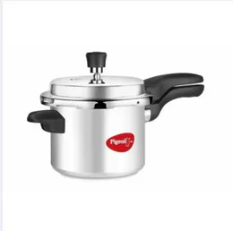 Pigeon Calida 5L Aluminium Pressure Cooker – Induction & Gas Compatible (Silver)