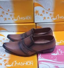 Boys Decent Black Shoes – Soft & Smooth | 8 Designs | Sizes 40–44 / UK 6–10