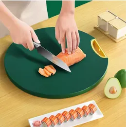Double-Sided Cutting Board – Reversible Kitchen Chopping Board with Juice Groove and Non-Slip Surface