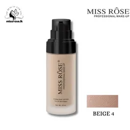 Miss Rose Silky Matte Cover Foundation Beige 4