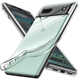 Luxury Shockproof Transparent back cover for Google Pixel 6A