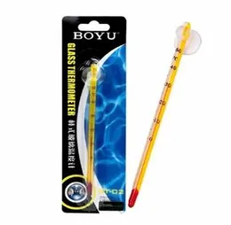 BOYU Aquarium BT-02 Submersible Thermometer Fish Tank Water Thermometer