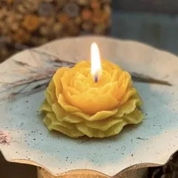 Lavendra Flower Candle Candles Pillar Candle 3 Inch Fragrance Candle scented candle