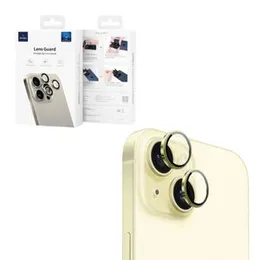 Wiwu LG-005 Lens Guard For iPhone 15/15 Plus Yellow