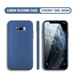 SAMSUNG GALAXY S8 Soft matte liquid silicone Case Back Cover for Samsung galaxy S8 - Blue