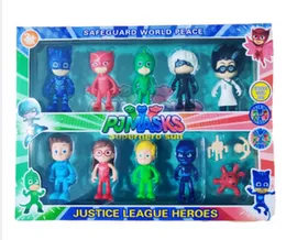 PJ Masks Collectible Figure Set - 2 Sizes Little Hero Out Play Set PJ Mask 3+ Ages