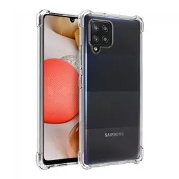 Samsung Galaxy M12 Shockproof Case Shockproof Transparent Bumper Case Cover