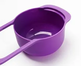 6-Piece Plastic Measuring Spoon and Cup Set, Multicolor