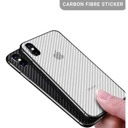 Carbon Fibre back sticker For iPhone X Xs