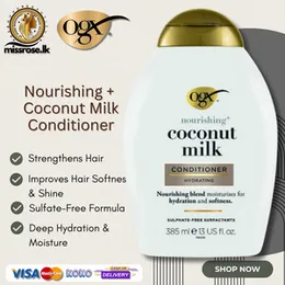 OGX Nourishing+ Coconut Milk pH Balanced Conditioner 385ml
