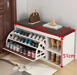 80cm Changing Stool Shoe Cabinet