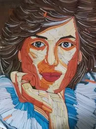 A4 Paper Quilling Art with Frame – Customizable Design