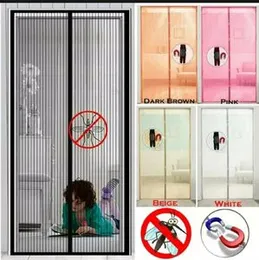 Magic Mesh Screen Door Door Mosquito net with Magnet - Fiberglass Magnetic Mosquito Net